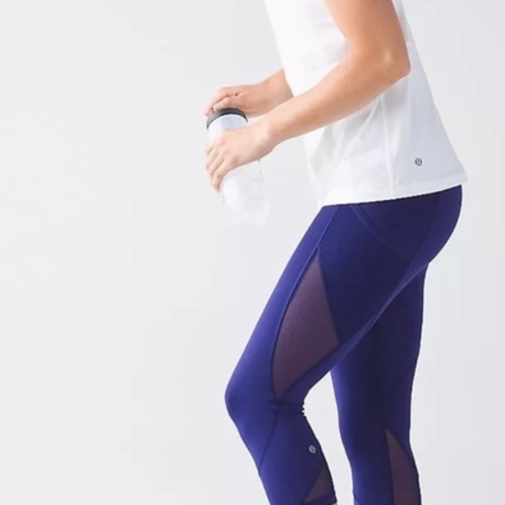 Fast as light crop leggings size 4